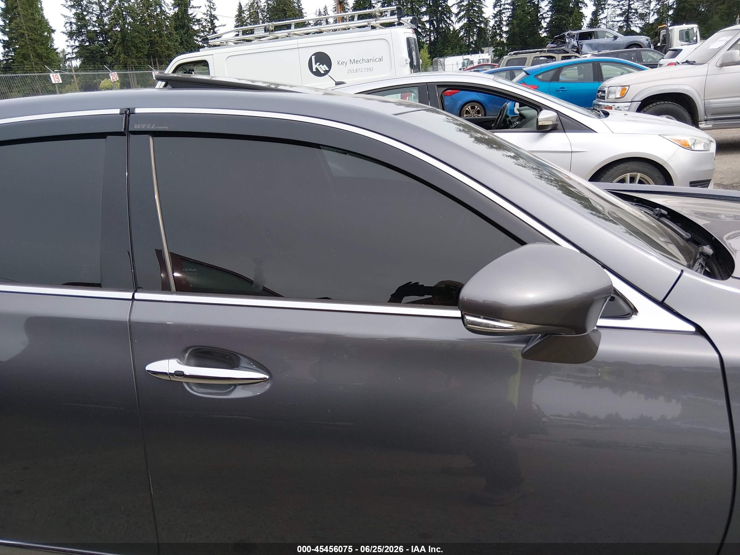 2015 Lexus Ls 460   Blue vin: JTHCL5EFXF5023990