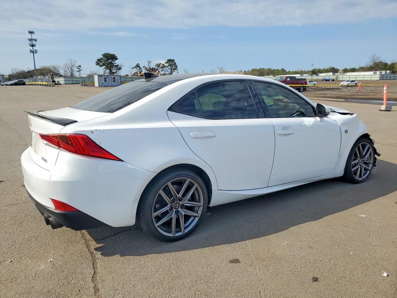 2017 Lexus Is 300 White vin: JTHCM1D20H5024623