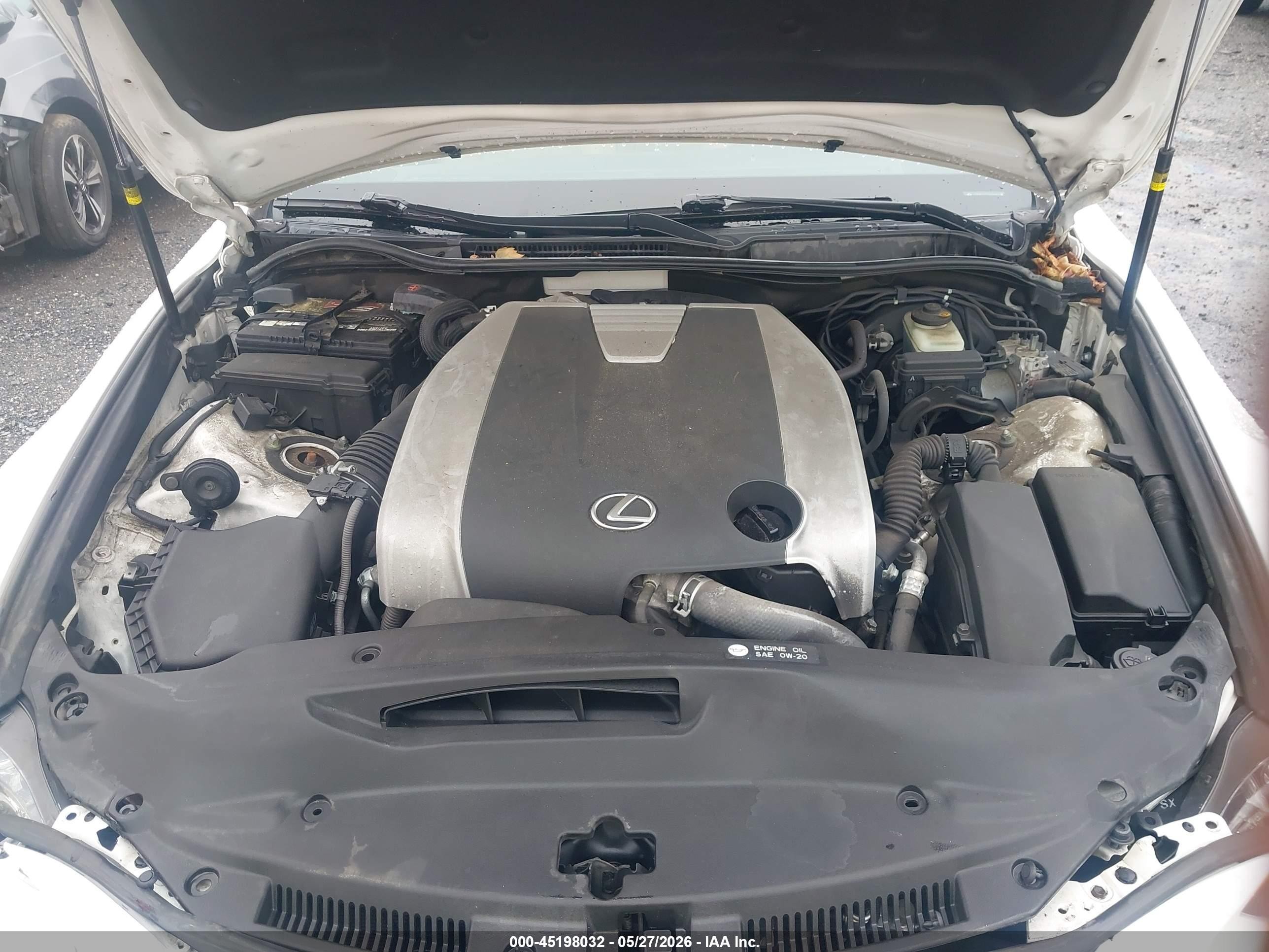 2016 Lexus Is 300 White vin: JTHCM1D22G5006963