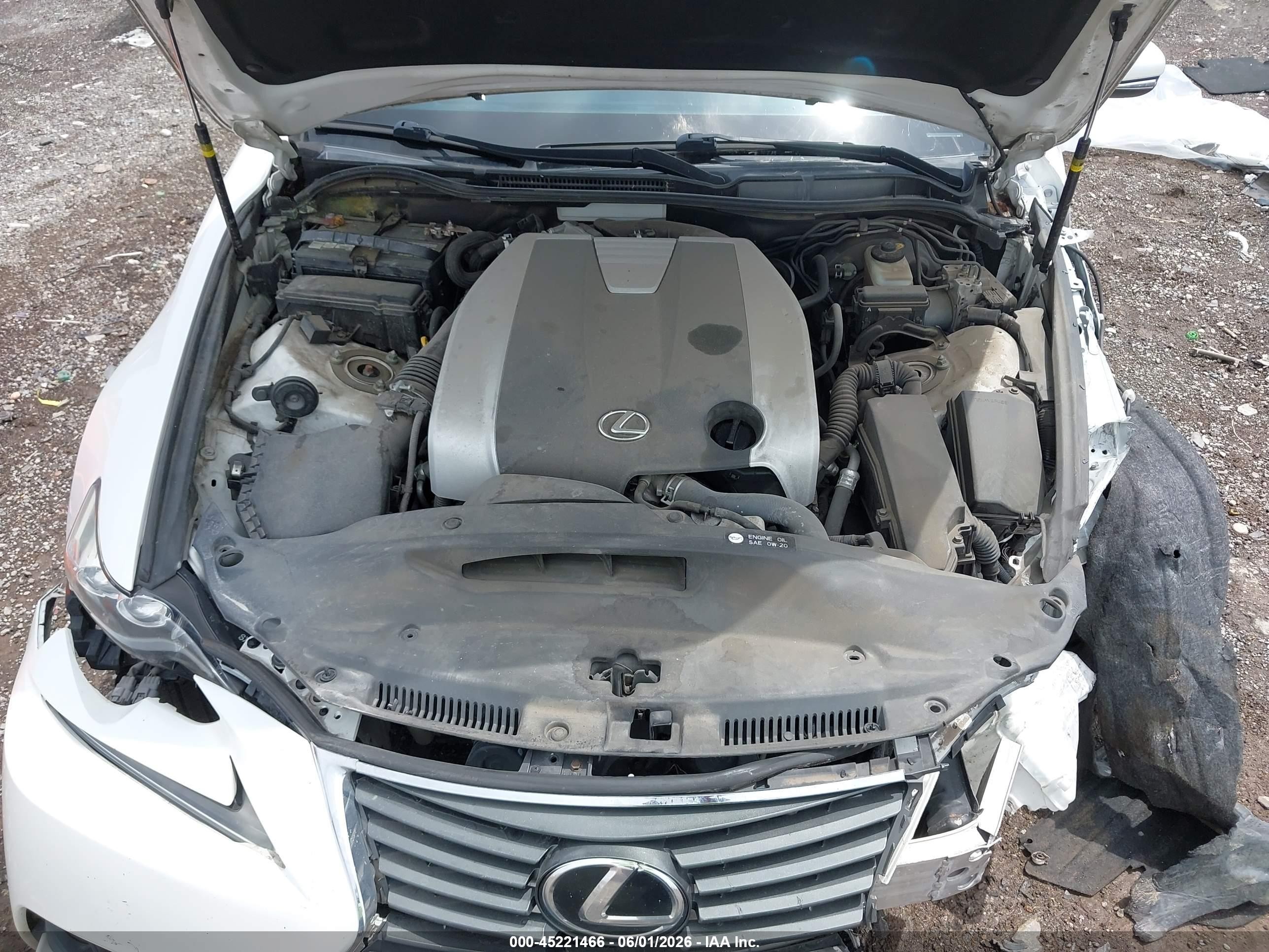 2016 Lexus Is 300 White vin: JTHCM1D24G5003305