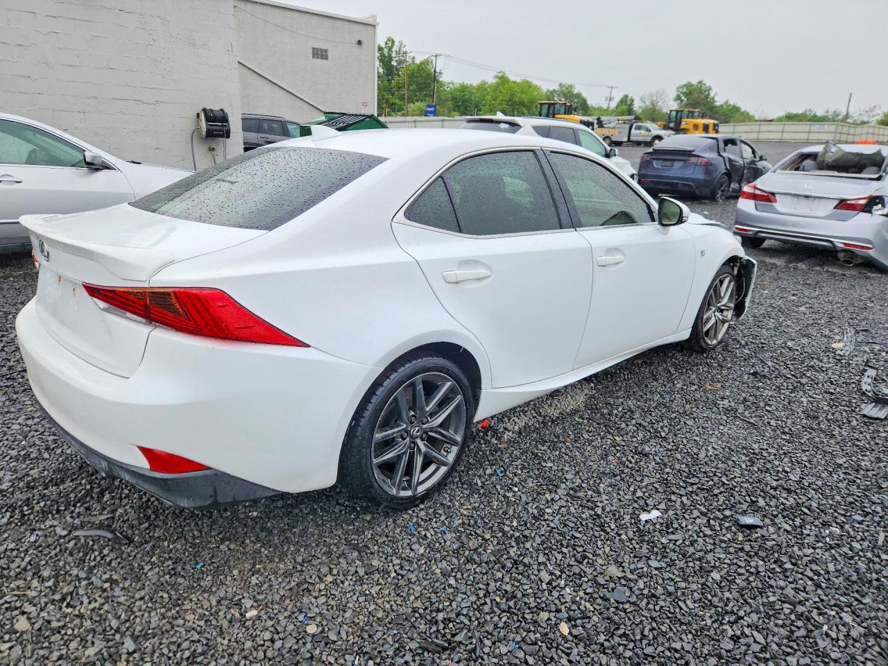 2017 Lexus Is 300 White vin: JTHCM1D27H5018740