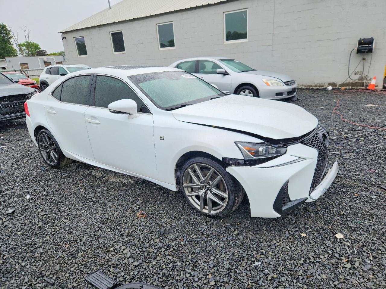 2017 Lexus Is 300 White vin: JTHCM1D27H5018740