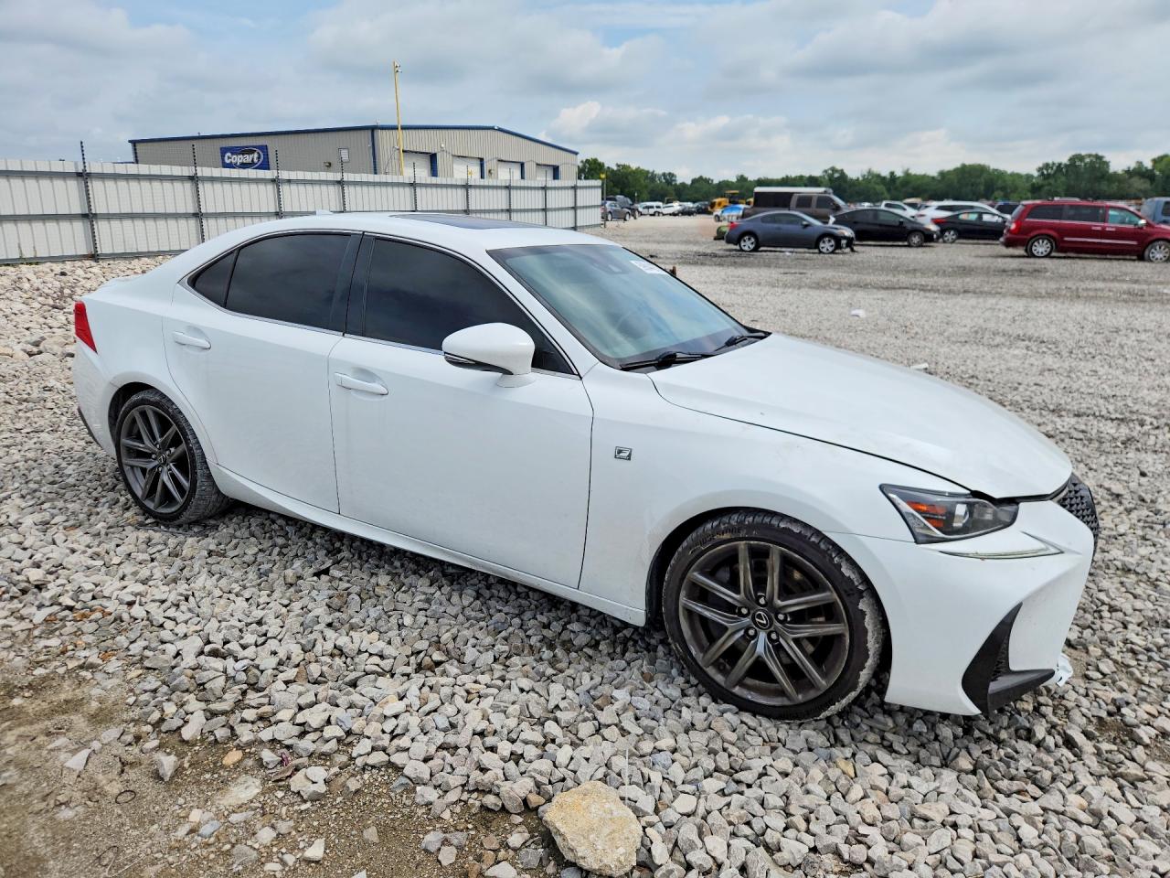 2017 Lexus Is 300 White vin: JTHCM1D27H5019290