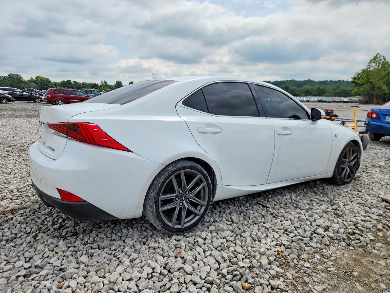 2017 Lexus Is 300 White vin: JTHCM1D27H5019290