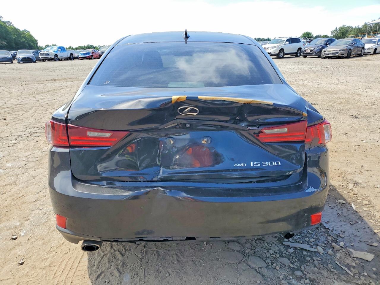 2016 Lexus Is 300 Black vin: JTHCM1D28G5012816