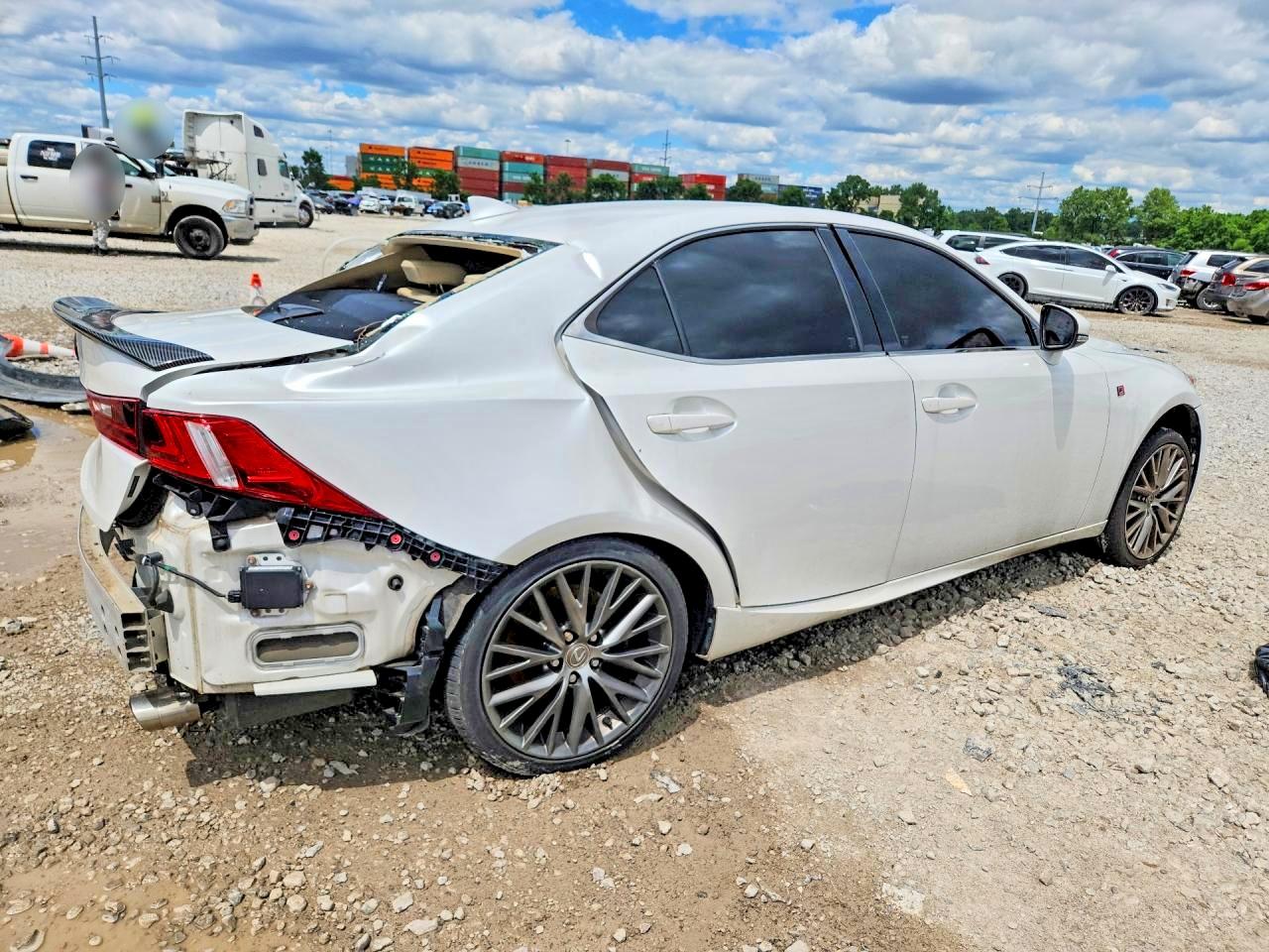 2016 Lexus Is 300 Белый vin: JTHCM1D2XG5009500