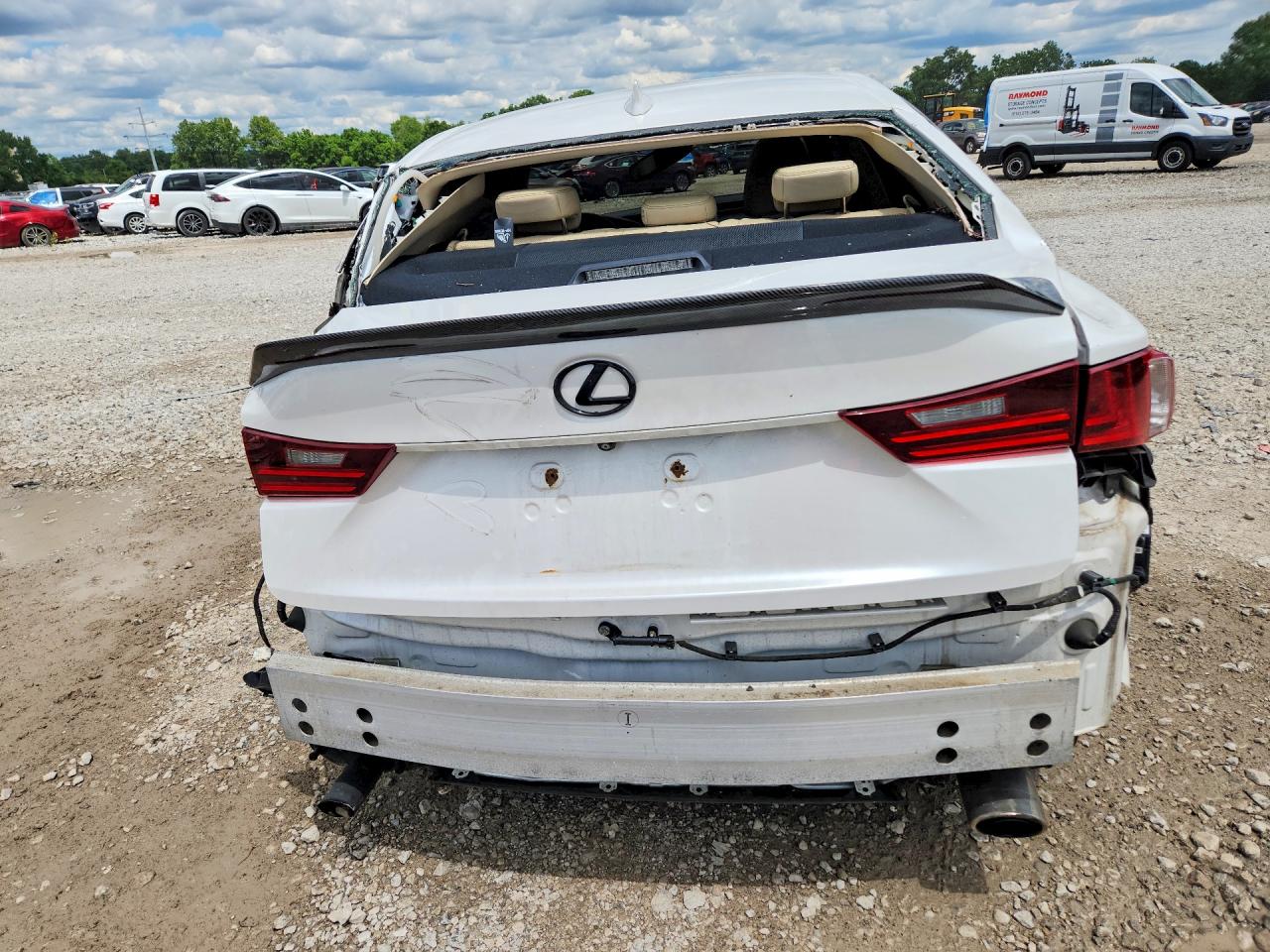 2016 Lexus Is 300 Белый vin: JTHCM1D2XG5009500