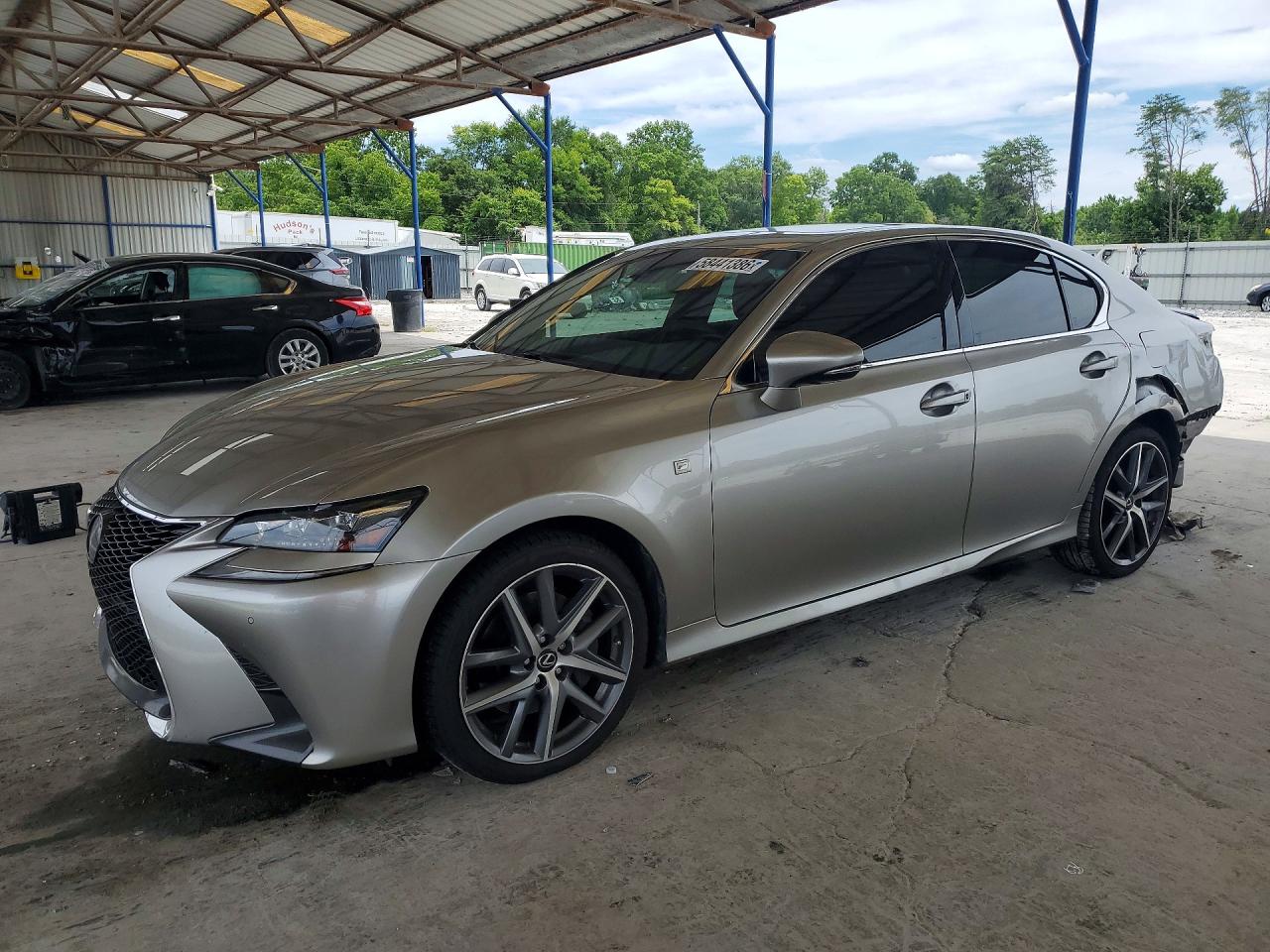 2019 Lexus Gs 350 F Sport Gray vin: JTHCZ1BL5KA010499