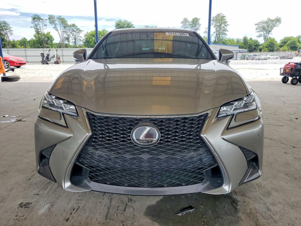 2019 Lexus Gs 350 F Sport Серый vin: JTHCZ1BL5KA010499