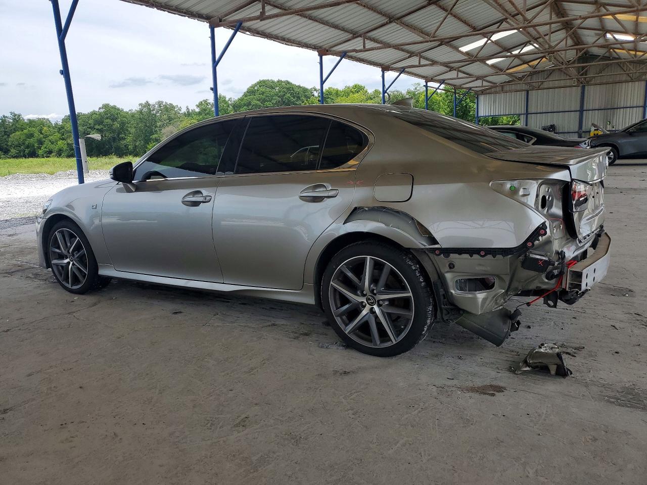 2019 Lexus Gs 350 F Sport Серый vin: JTHCZ1BL5KA010499