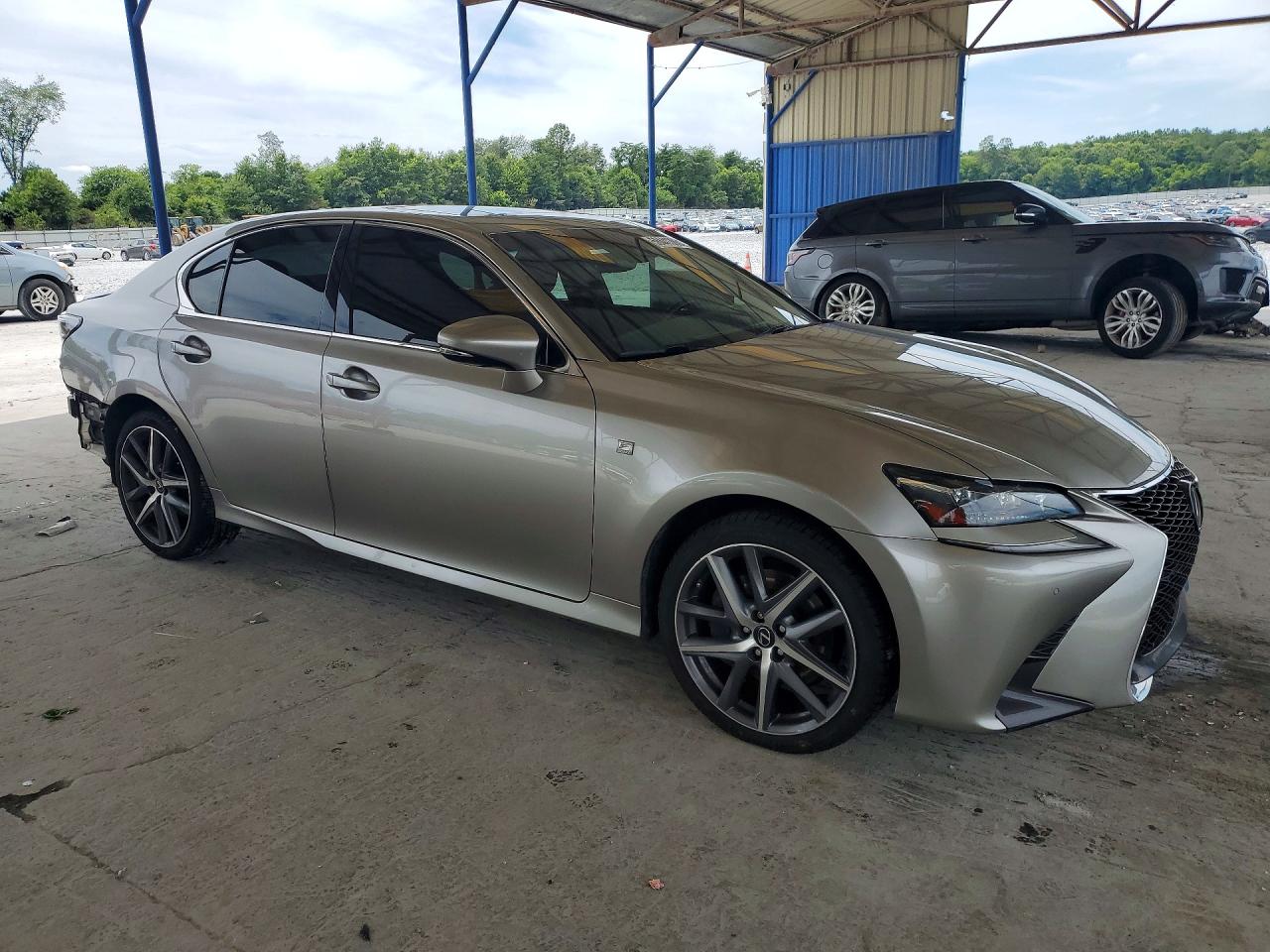 2019 Lexus Gs 350 F Sport Серый vin: JTHCZ1BL5KA010499