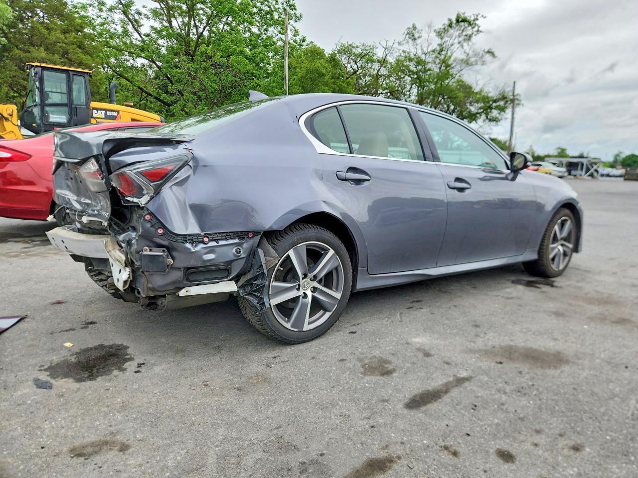 2016 Lexus Gs 350 Gray vin: JTHCZ1BL8GA002792