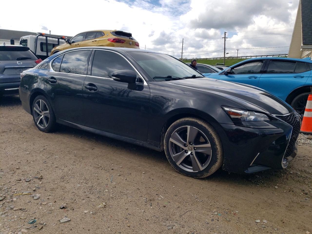 2017 Lexus Gs 350 Base Black vin: JTHCZ1BL8HA006147