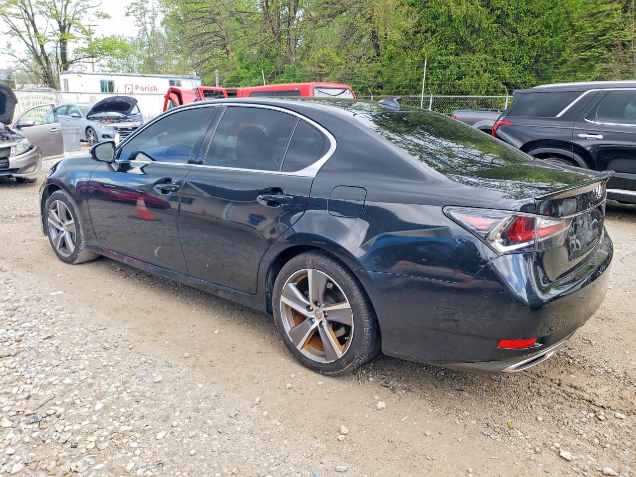 2017 Lexus Gs 350 Base Black vin: JTHCZ1BL8HA006147
