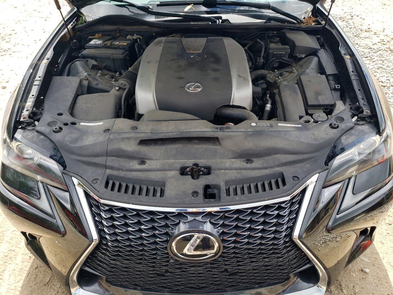 2017 Lexus Gs 350 Base Black vin: JTHCZ1BL8HA006147