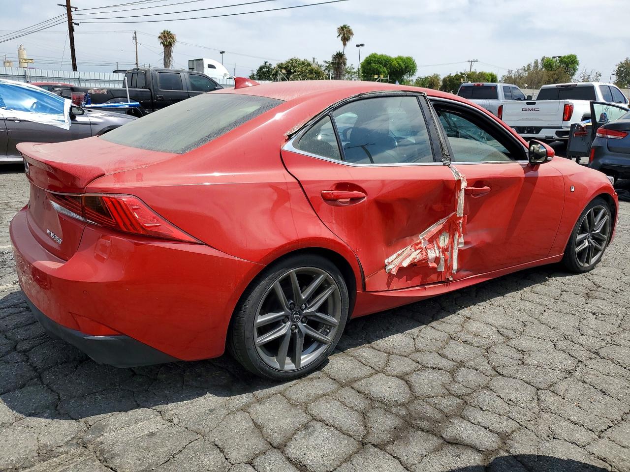 2019 Lexus Is 350 Red vin: JTHCZ1D25K5016493