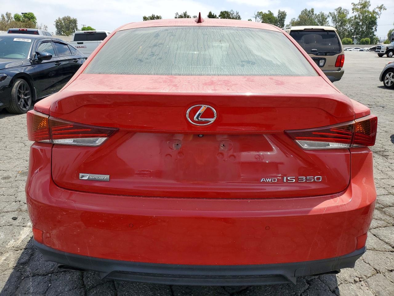 2019 Lexus Is 350 Red vin: JTHCZ1D25K5016493