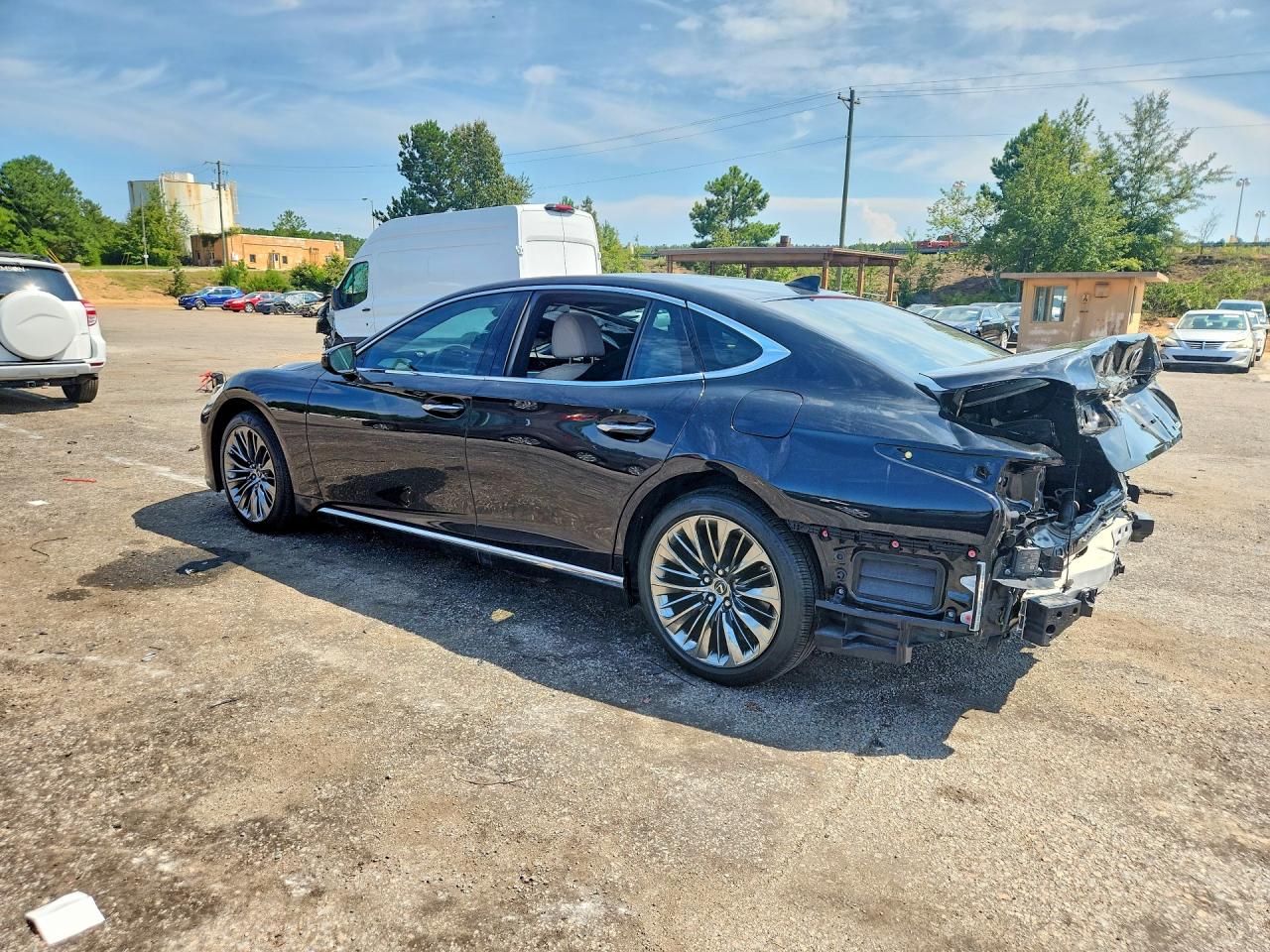2022 Lexus Ls 500 Base Black vin: JTHD51FF7N5016404