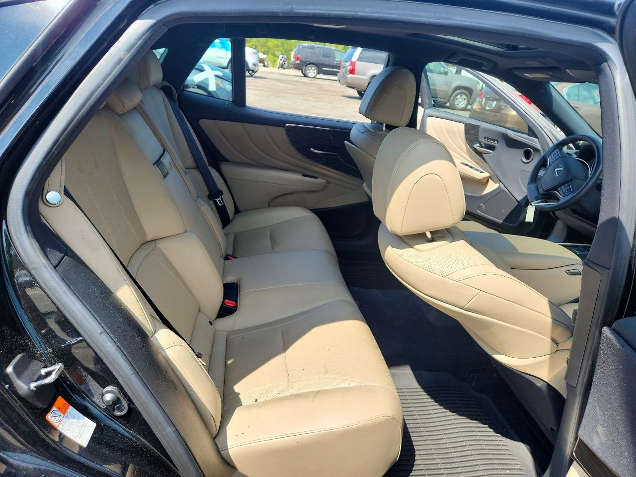 2022 Lexus Ls 500 Base Black vin: JTHD51FF7N5016404