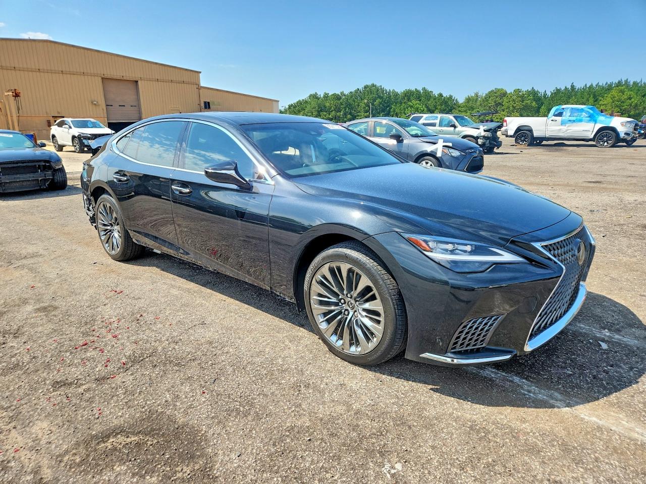 2022 Lexus Ls 500 Base Black vin: JTHD51FF7N5016404