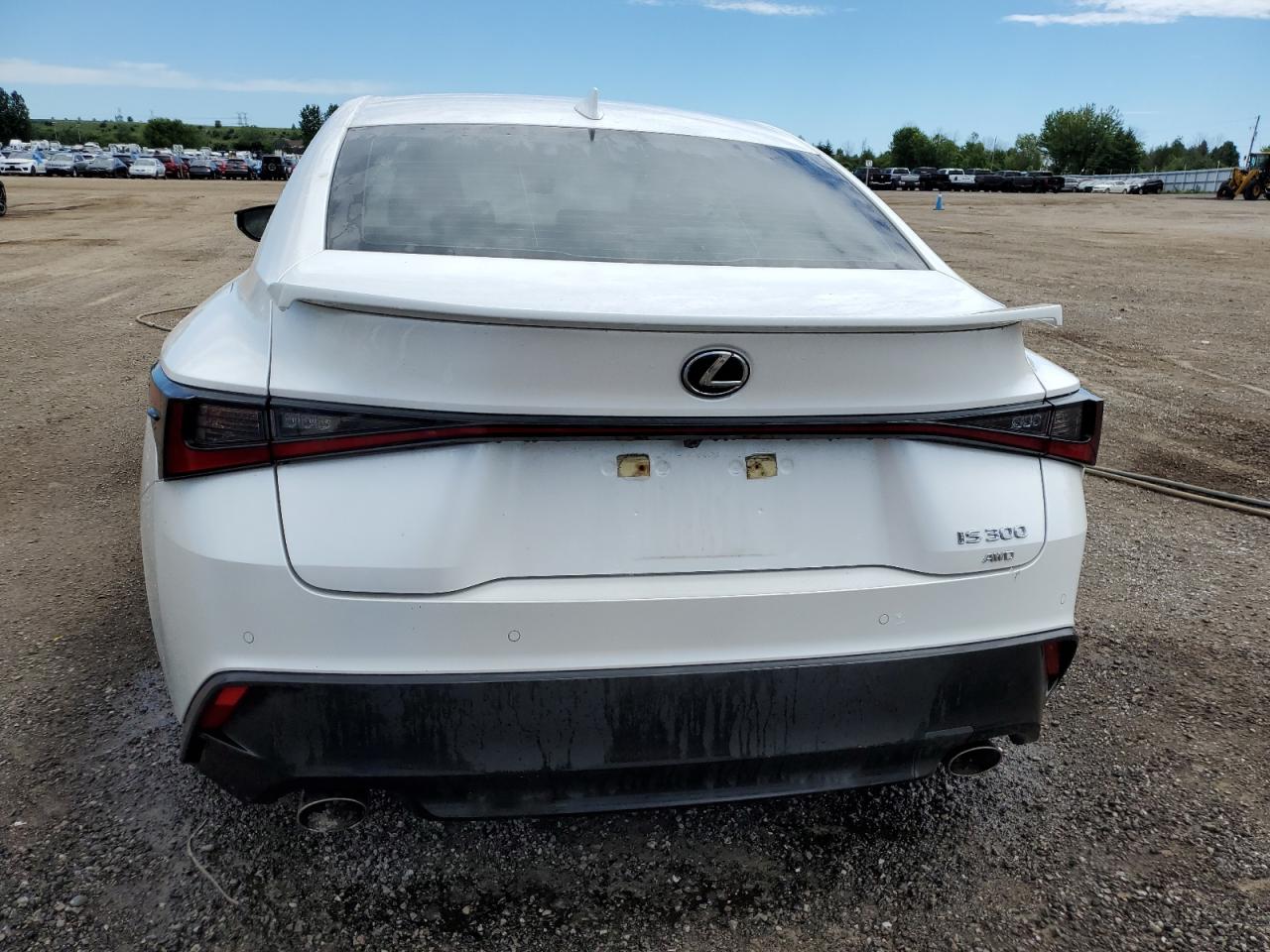 2022 Lexus Is 300 White vin: JTHD81F23N5049100