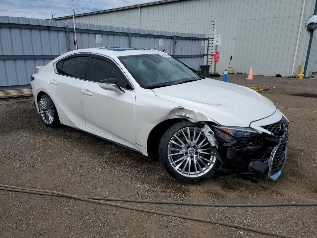2022 Lexus Is 300 White vin: JTHD81F23N5049100