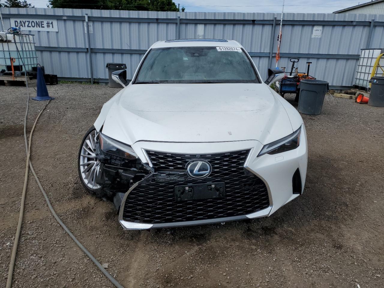 2022 Lexus Is 300 White vin: JTHD81F23N5049100