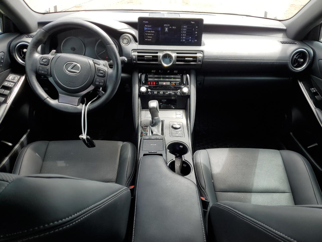 2022 Lexus Is 300 White vin: JTHD81F23N5049100