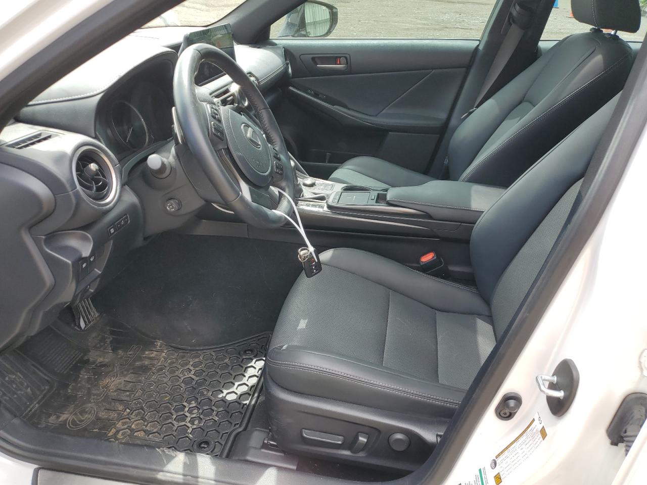 2022 Lexus Is 300 White vin: JTHD81F23N5049100
