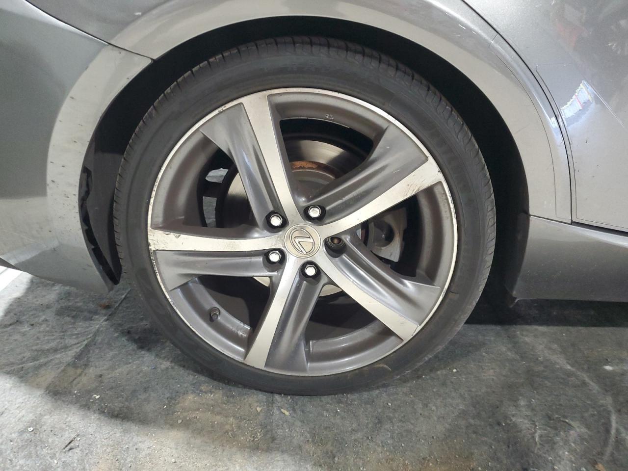 2020 Lexus Is 300 Premium Серый vin: JTHD81F28L5041653 Damage: Right Rear Wheel, Curb Rash, 4 To 5 Inches