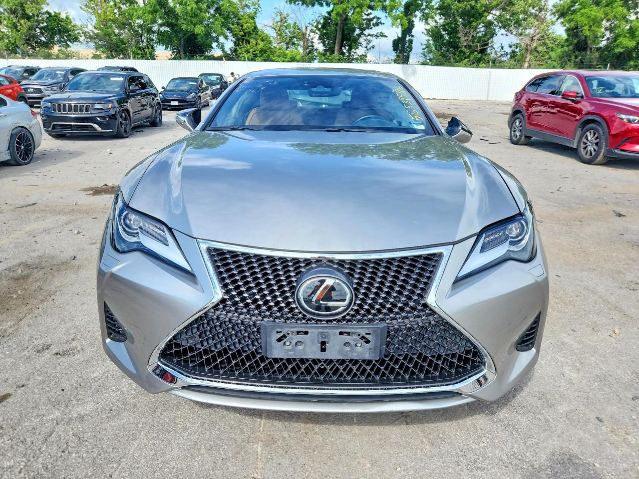 2021 Lexus Rc 300 Base Серебряный vin: JTHD85EC5M5006264