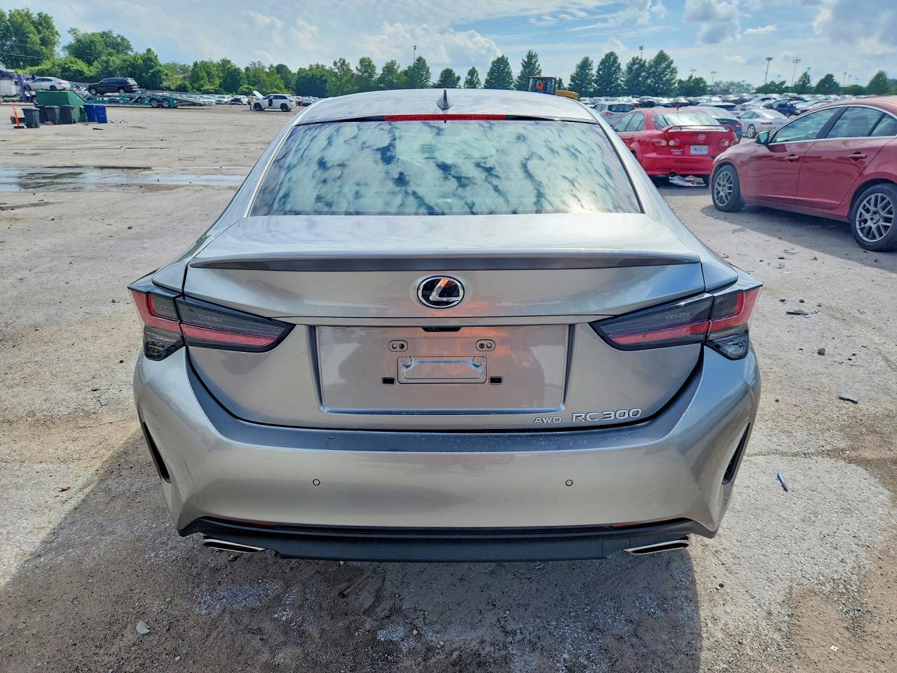 2021 Lexus Rc 300 Base Серебряный vin: JTHD85EC5M5006264