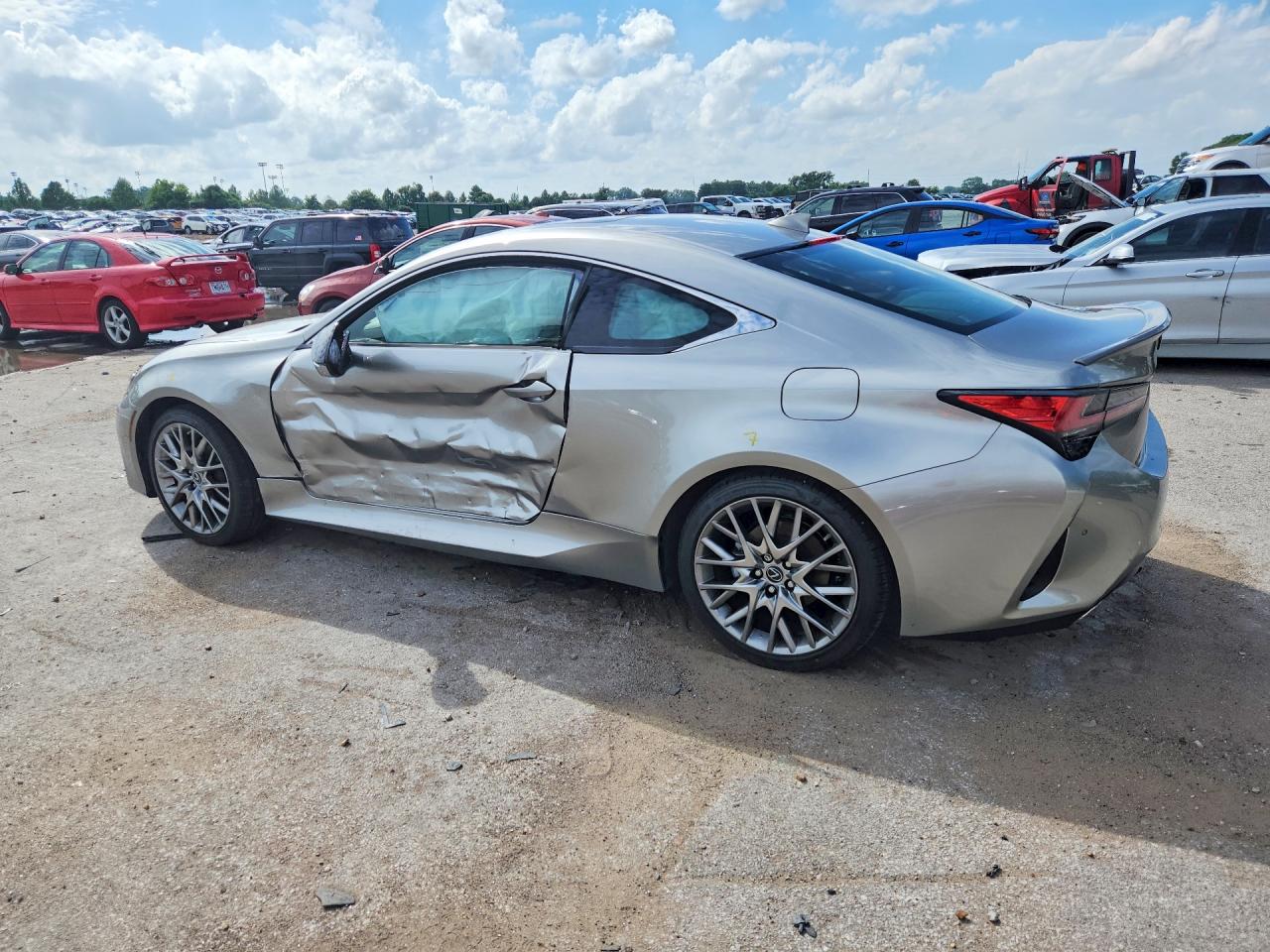 2021 Lexus Rc 300 Base Серебряный vin: JTHD85EC5M5006264