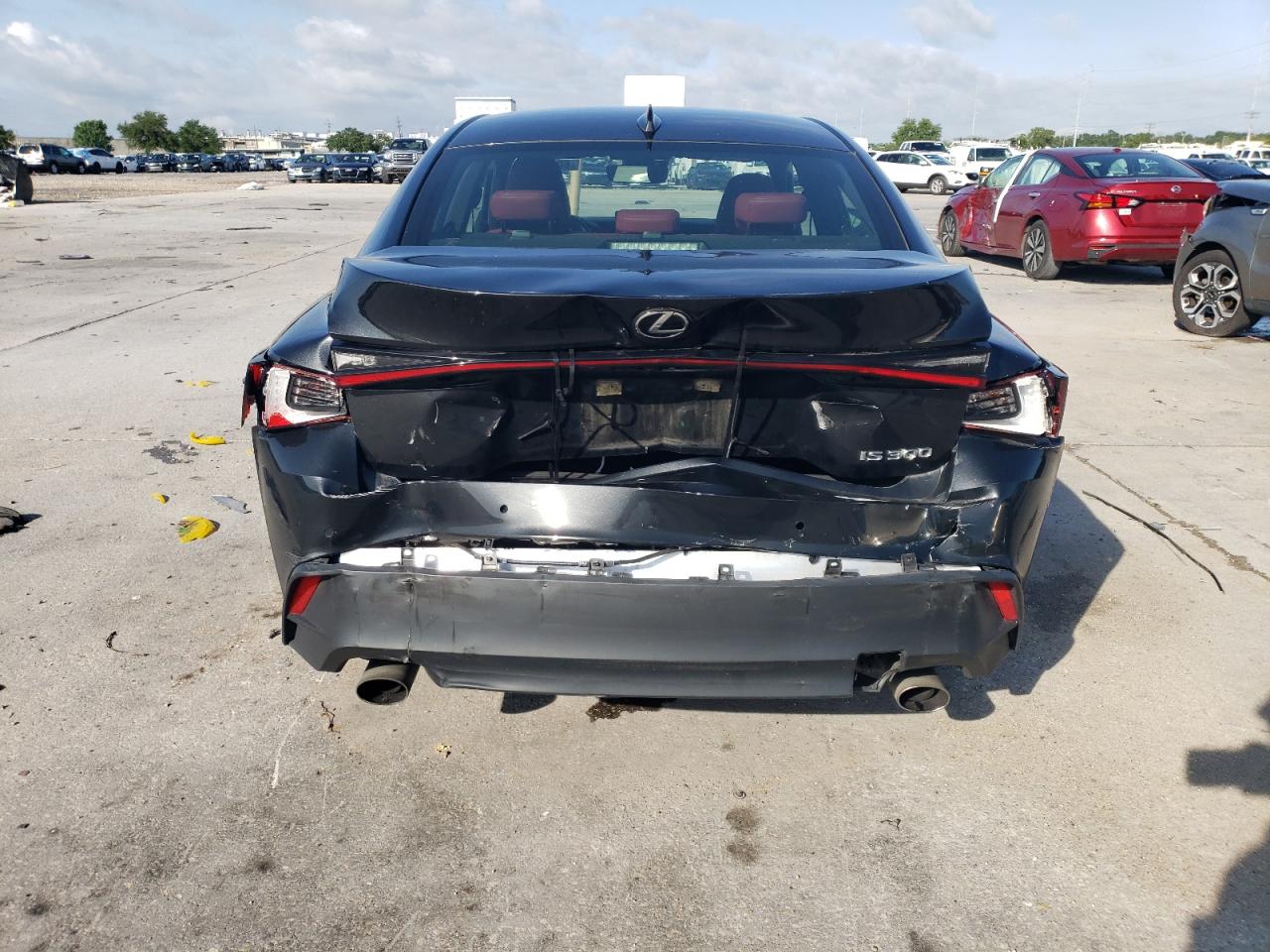 2022 Lexus Is 300 Black vin: JTHDA1D20N5118493