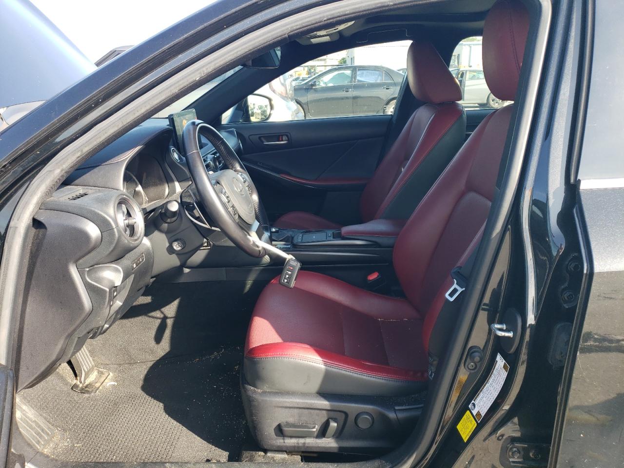2022 Lexus Is 300 Black vin: JTHDA1D20N5118493