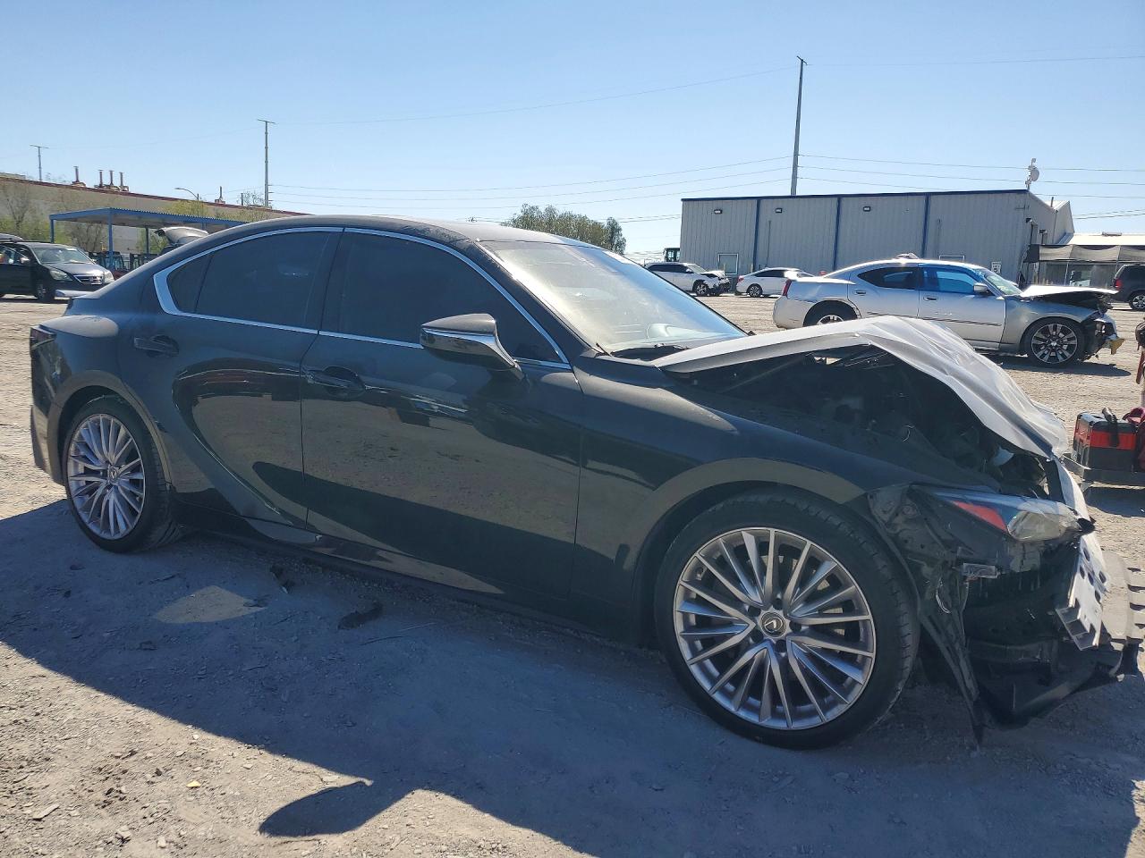 2022 Lexus Is 300 Black vin: JTHDA1D2XN5118047