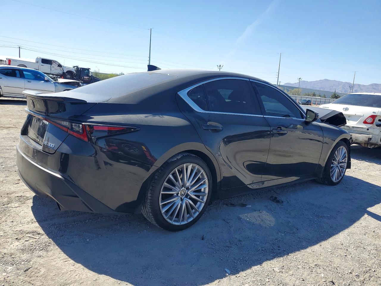 2022 Lexus Is 300 Black vin: JTHDA1D2XN5118047