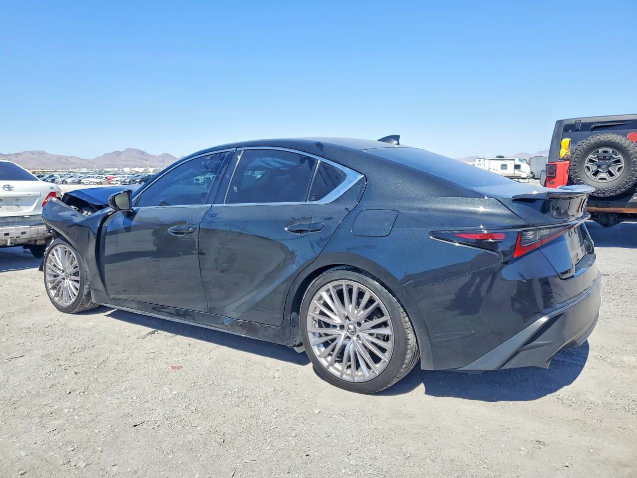 2022 Lexus Is 300 Black vin: JTHDA1D2XN5118047