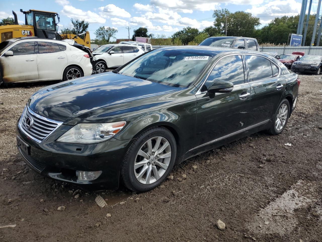 2011 Lexus Ls 460l Green vin: JTHDL1EF6B5003551