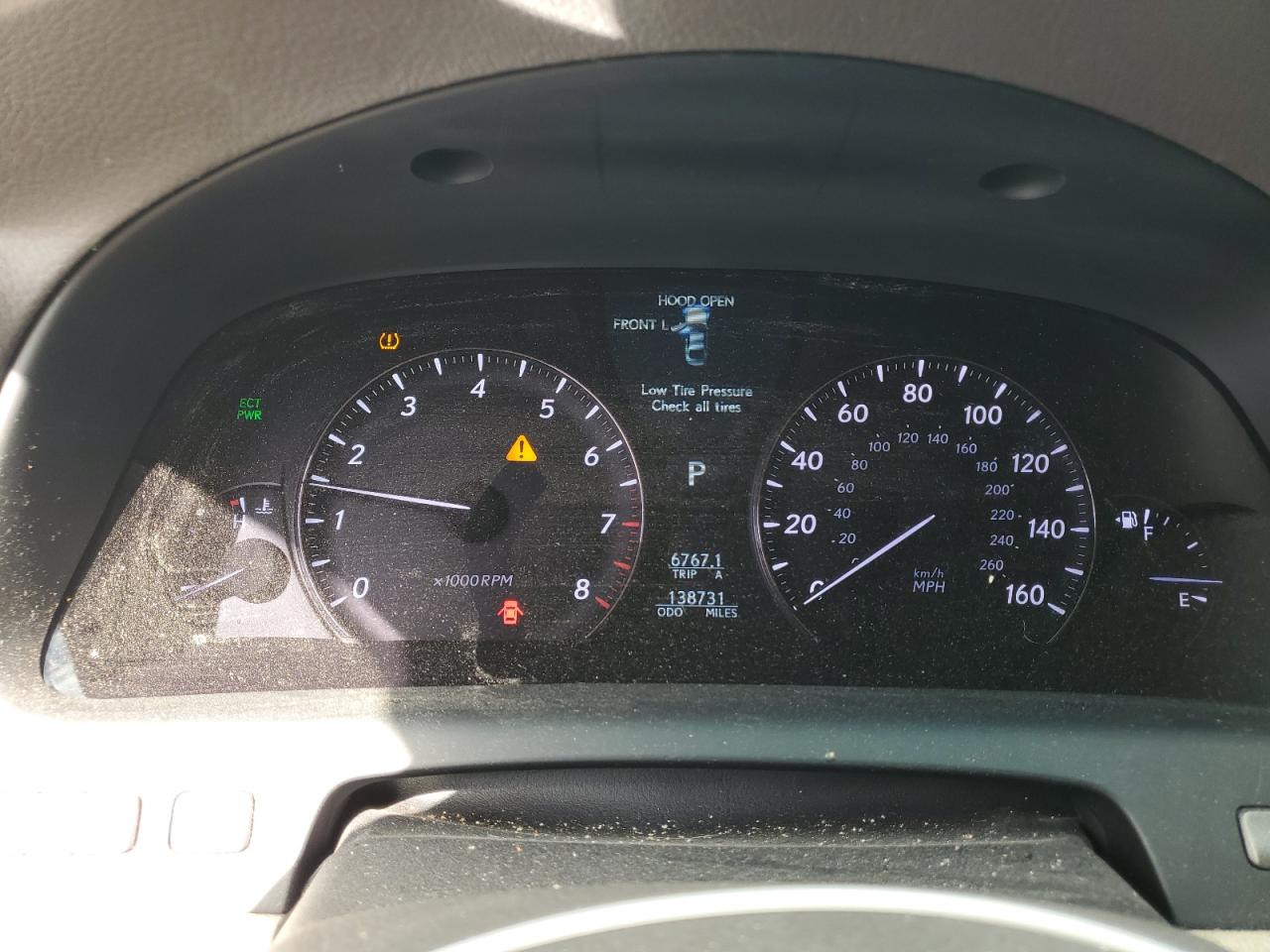 2011 Lexus Ls 460l Green vin: JTHDL1EF6B5003551