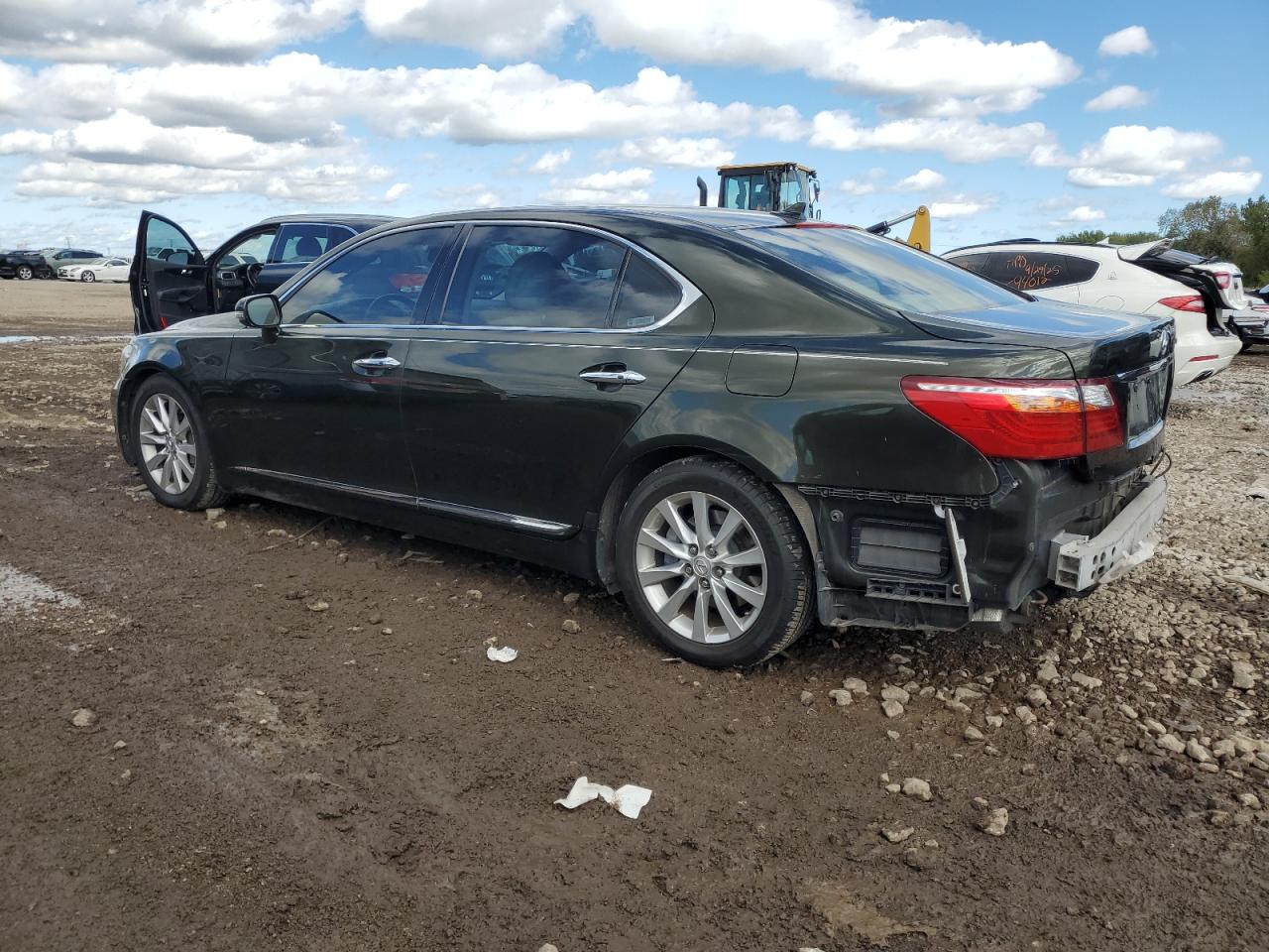 2011 Lexus Ls 460l Green vin: JTHDL1EF6B5003551