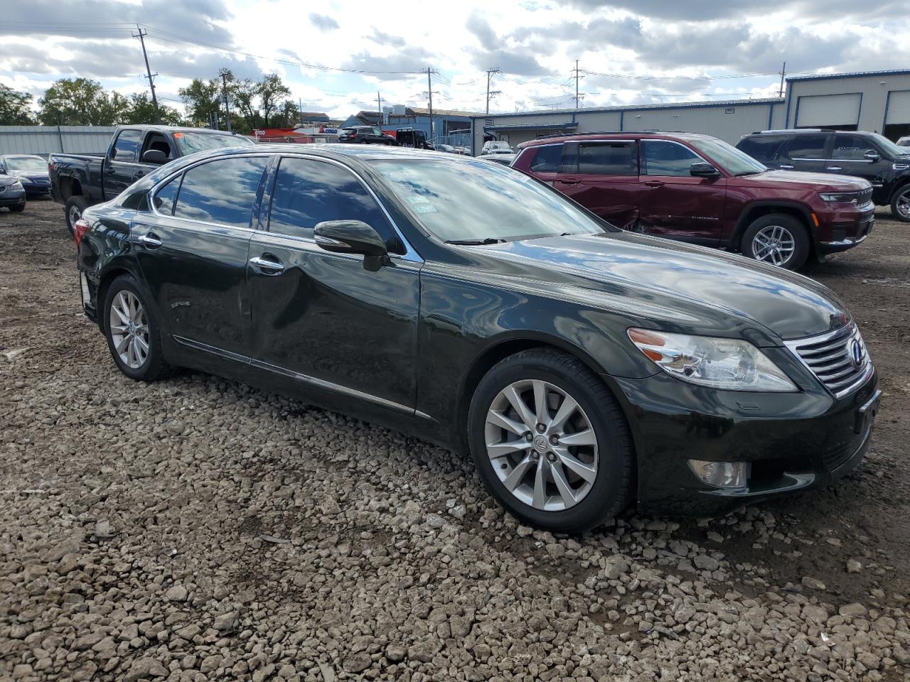 2011 Lexus Ls 460l Green vin: JTHDL1EF6B5003551