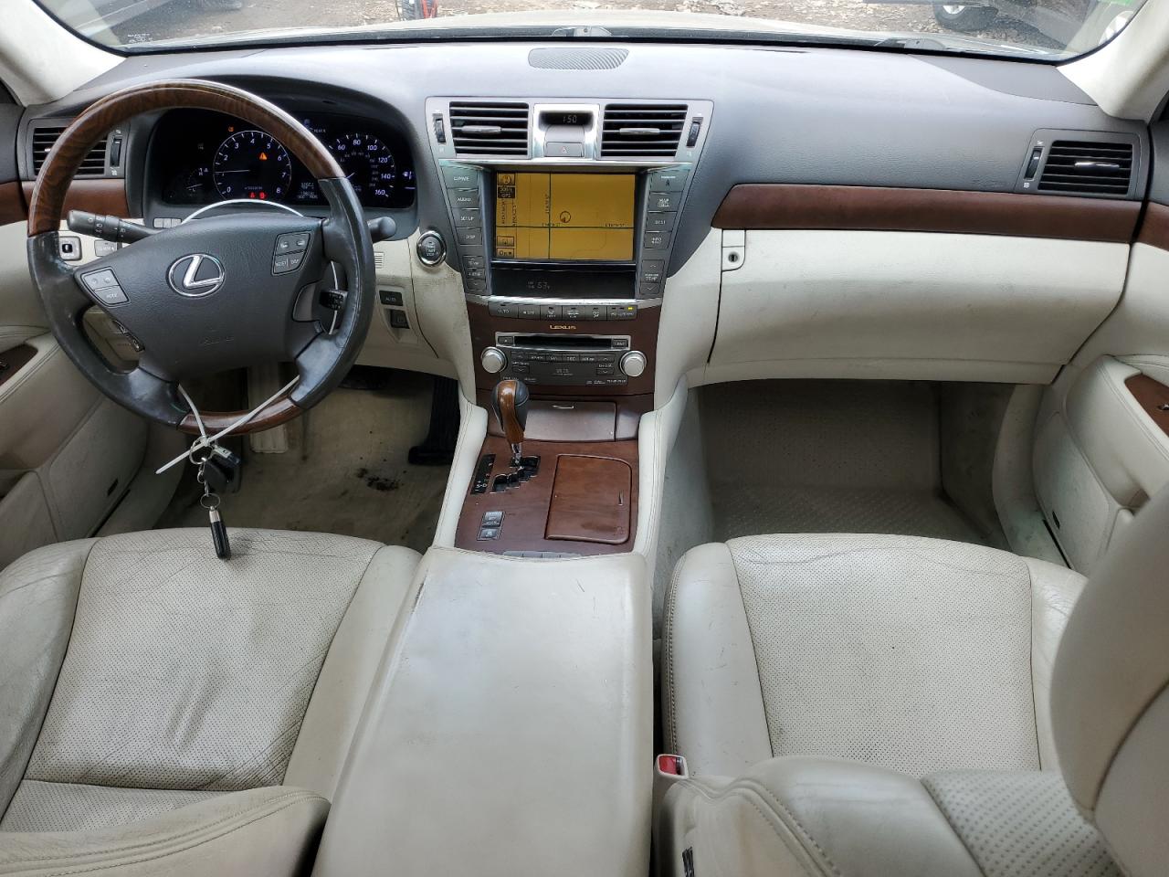 2011 Lexus Ls 460l Green vin: JTHDL1EF6B5003551