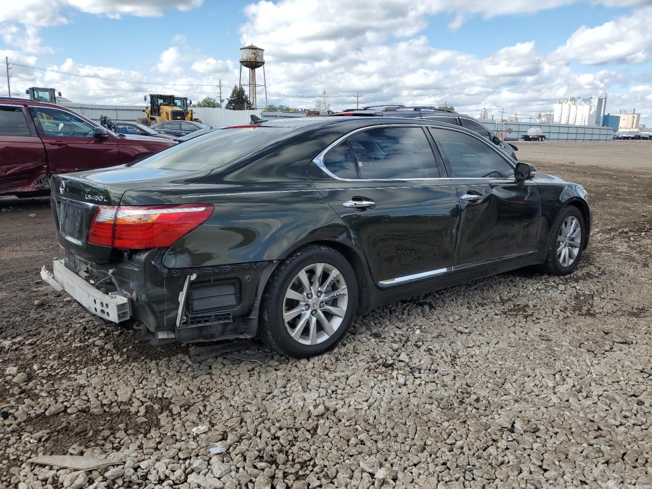 2011 Lexus Ls 460l Green vin: JTHDL1EF6B5003551