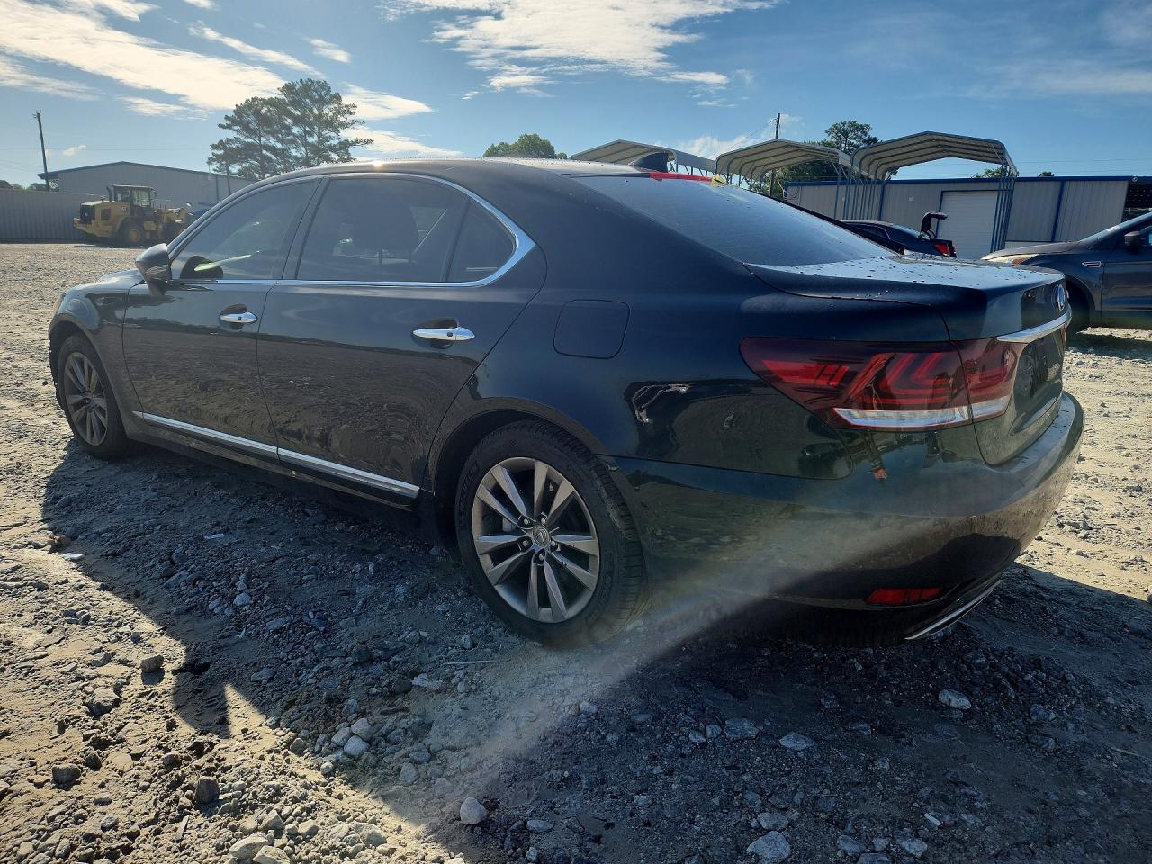 2015 Lexus Ls 460l Black vin: JTHDL1EF7F5007453