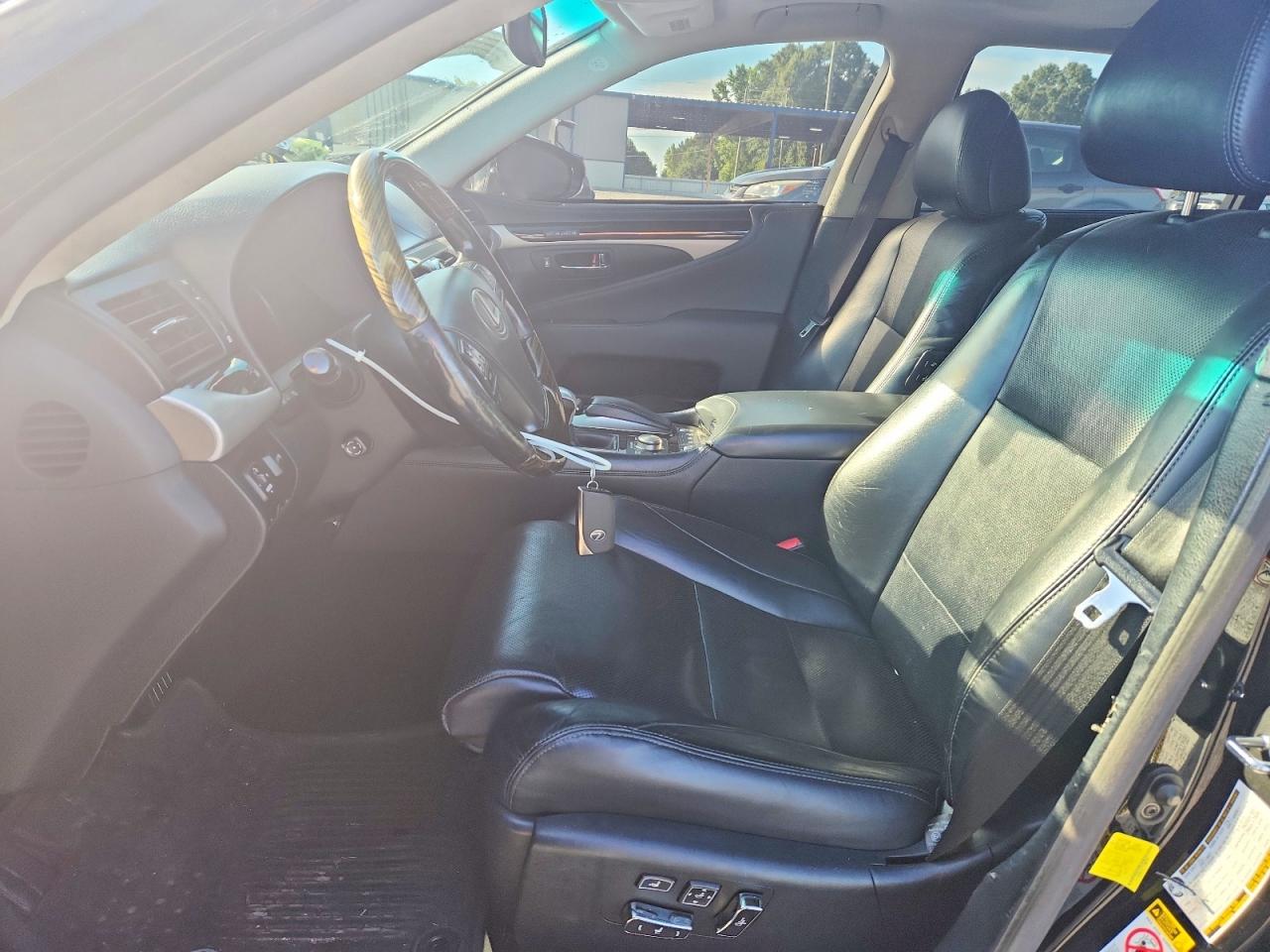 2015 Lexus Ls 460l Black vin: JTHDL1EF7F5007453