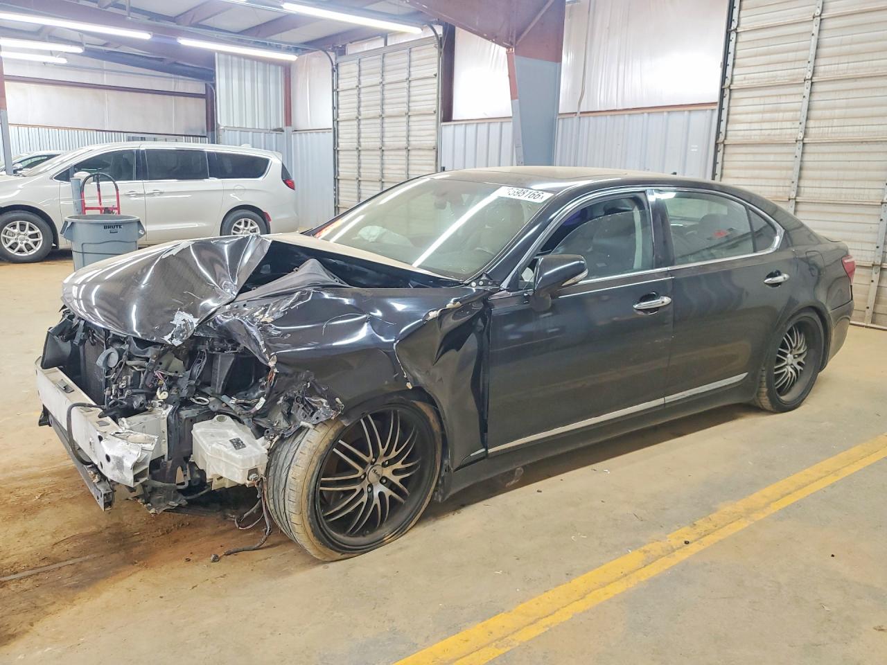 2010 Lexus Ls 460 L Black vin: JTHDL1EF8A5001931