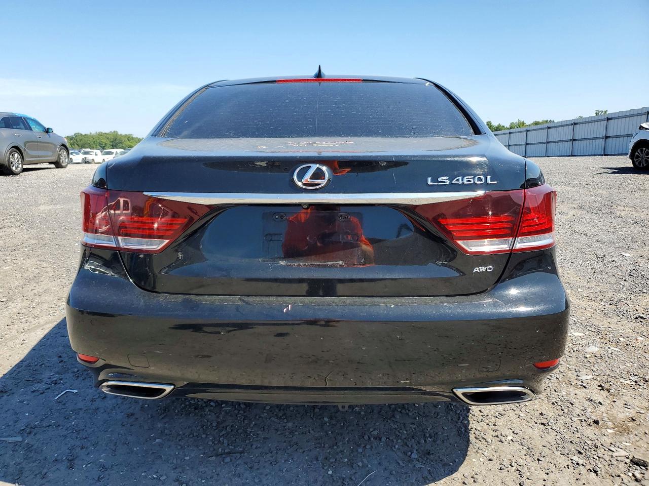 2015 Lexus Ls 460l Black vin: JTHDL1EF8F5007512