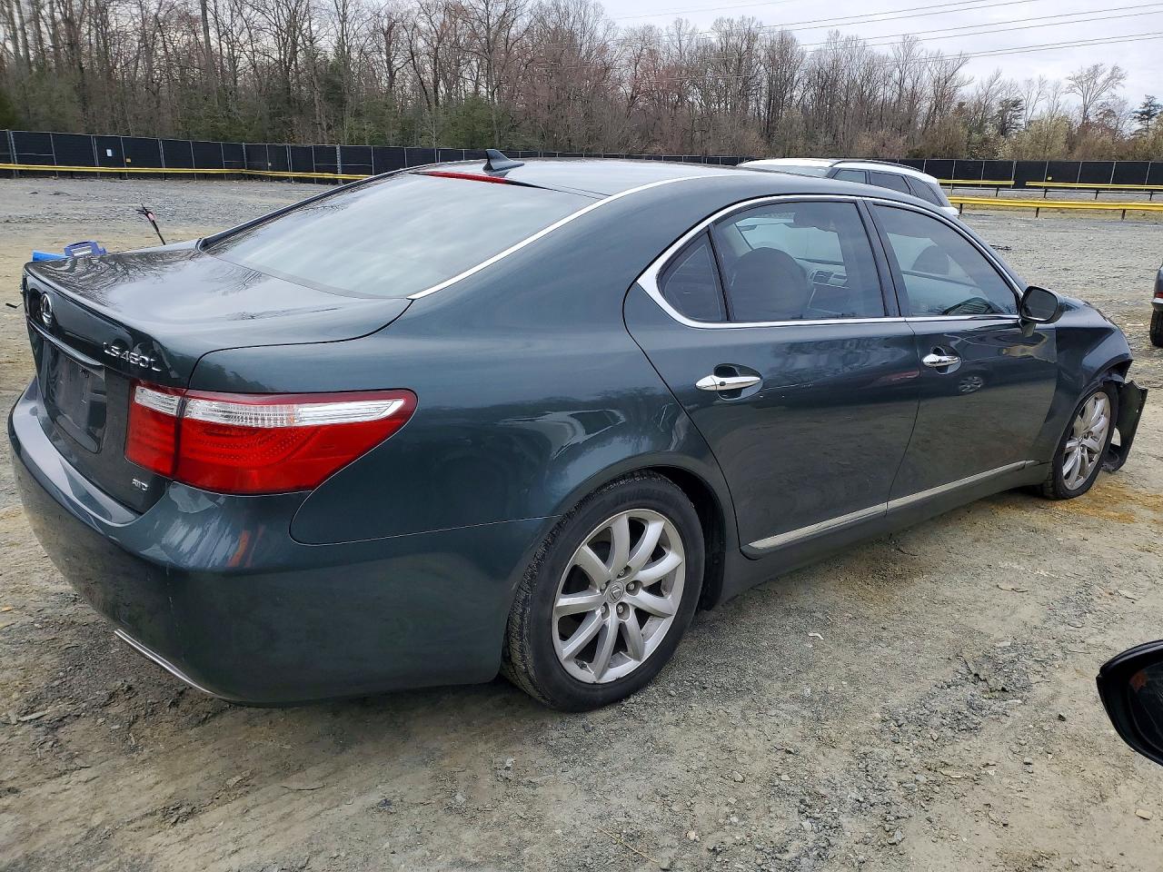 2009 Lexus Ls 460 L Gray vin: JTHDL46F195000244