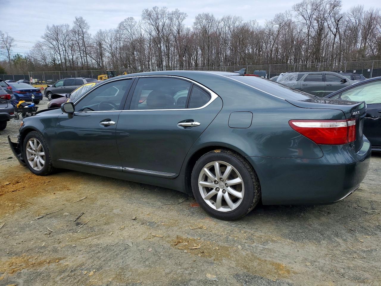2009 Lexus Ls 460 L Gray vin: JTHDL46F195000244